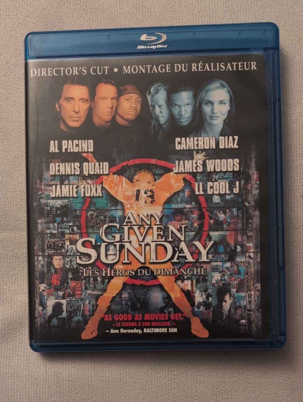 Any Given Sunday Blu-ray - Director's Cut Bilingual Al Pacino Jamie Foxx